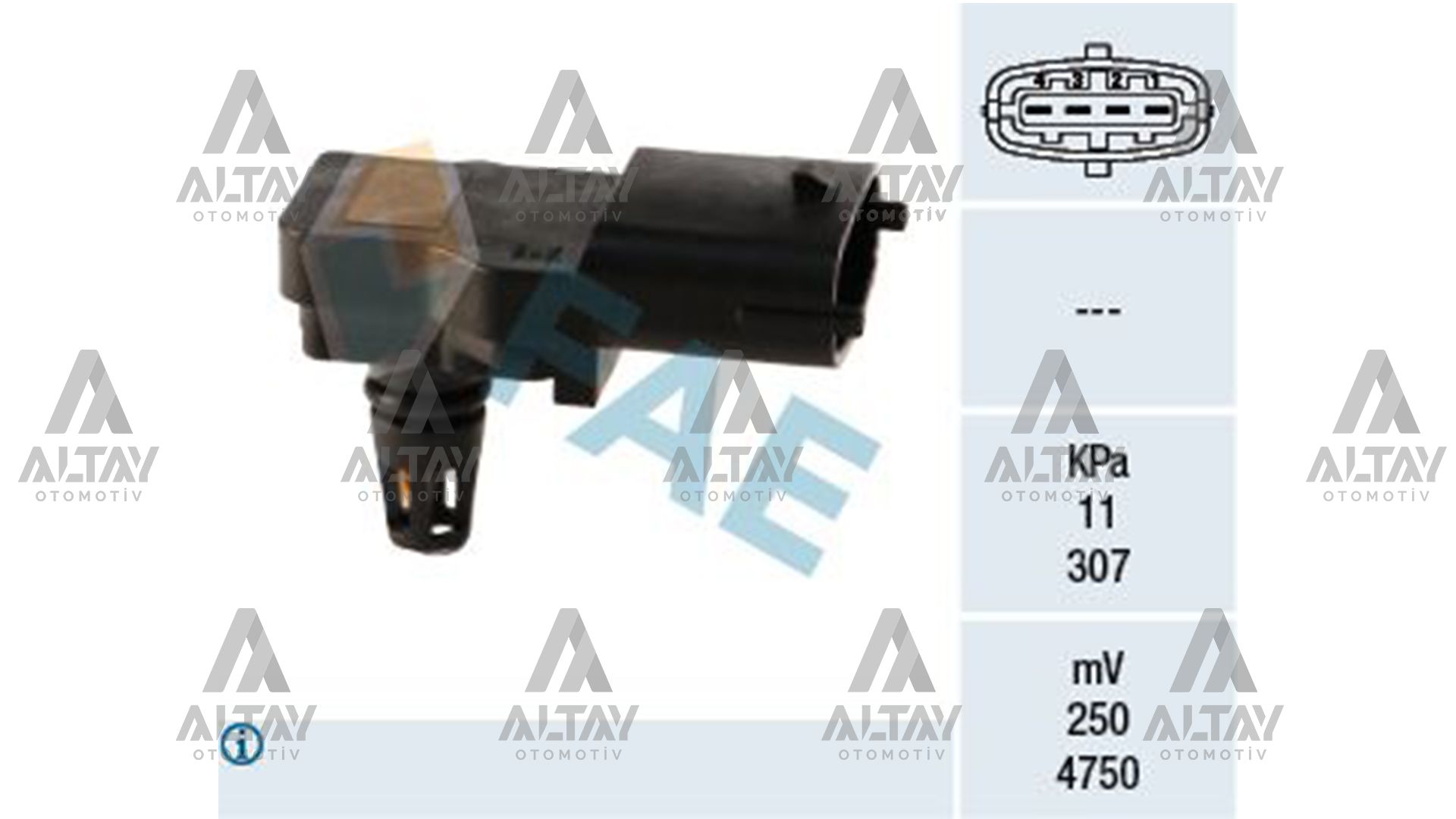 Fiat Fiorino Sensör Map OEM 6238210 Fiat Fiorino Sensör Map OEM 6238210